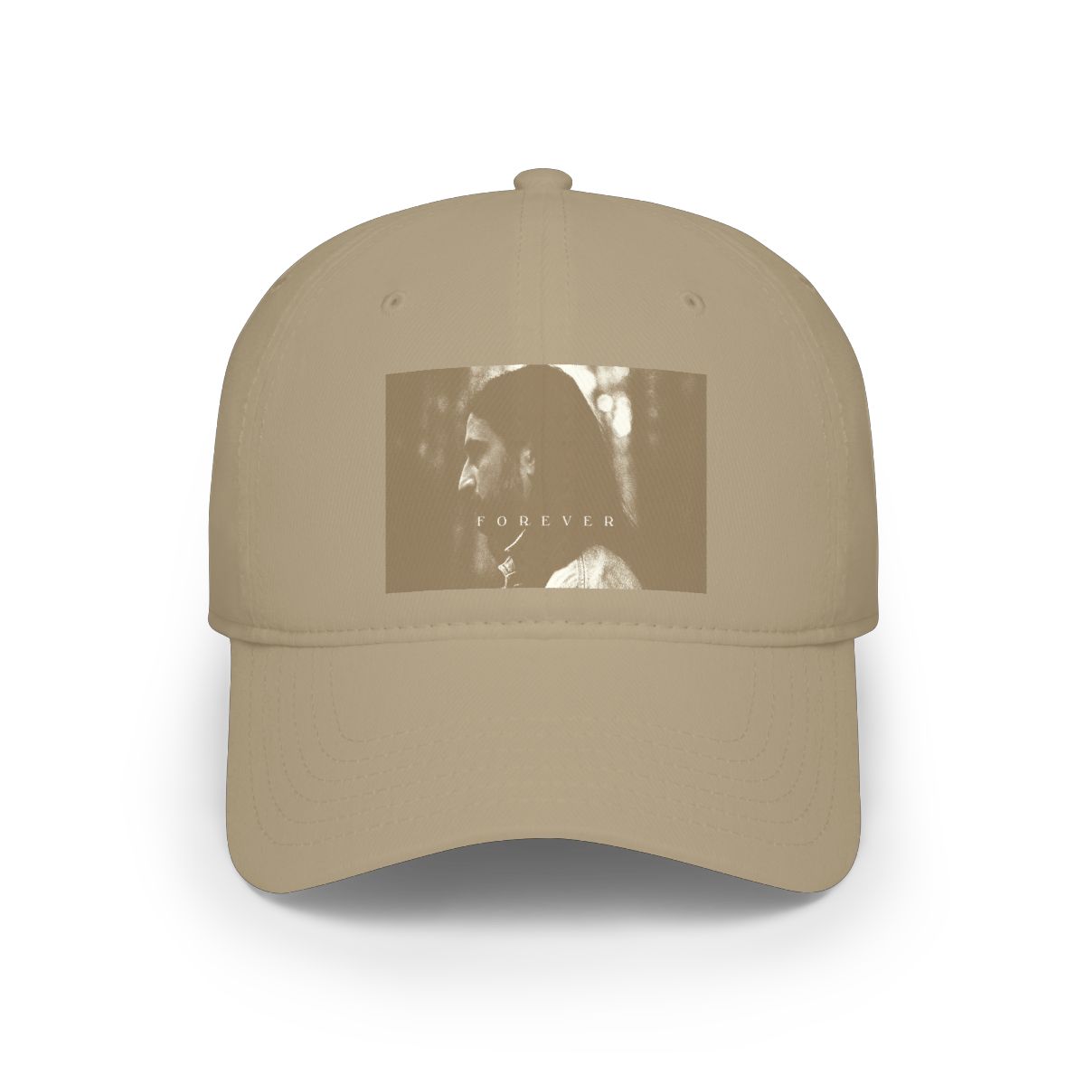 Sepia Profile Portrait Cap | Vintage Side-View Photograph Baseball Cap | Noah Kahan
