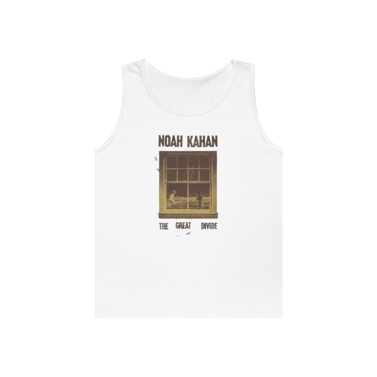 Noah Kahan The Great Divide Tank Top | Vintage Window Album Art | Noah Kahan