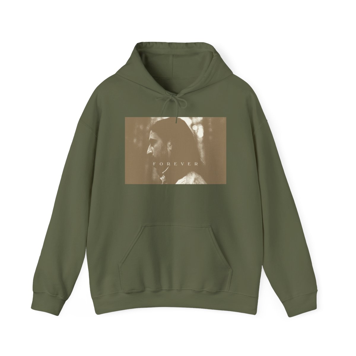 Sepia Portrait Hoodie | Vintage Profile Photo Sweatshirt | Noah Kahan - alternate angle 3, merchandise