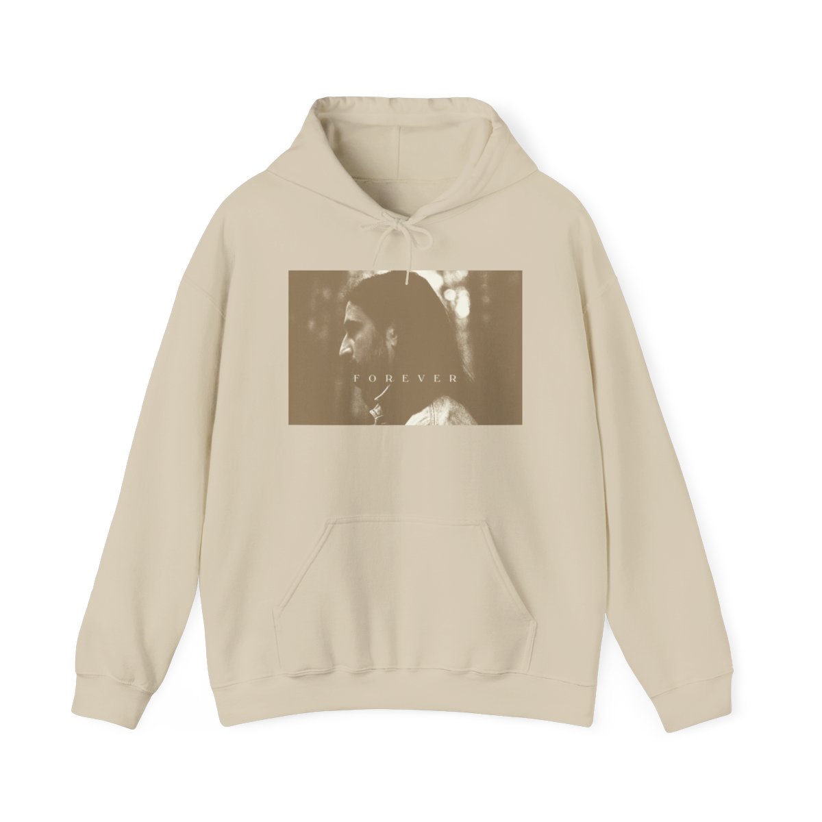 Sepia Portrait Hoodie | Vintage Profile Photo Sweatshirt | Noah Kahan - alternate angle 2, merchandise